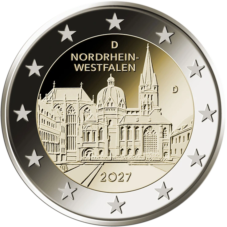 2-Euro-Münze Nordrhein-Westfalen 2027